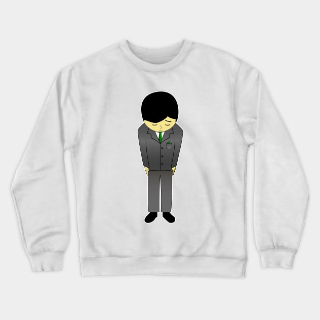 bow japanese 令和 Reiwa ra Japan new emperor Tenno Crewneck Sweatshirt by PaintvollDesigns